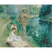 Reproductie van het schilderij De Visser aan de Lijn - Pierre-Auguste Renoir