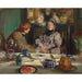 Reproduction of the painting The Painter Sickert and His Mother, Breakfast at Neuville - Jacques-Émile Blanche