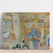 Reproductie van het schilderij De schilder van skeletten - James Ensor