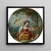 De Kleine Pelgrim - Jean-Honoré Fragonard — ingelijst kunstwerk aan de muur