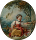De Kleine Pelgrim - Jean-Honoré Fragonard — weergave van het kunstwerk