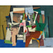 Reproductie van het schilderij Het Piano - Georges Valmier