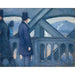 Reproductie van het schilderij Het Pont de l'Europe - Gustave Caillebotte