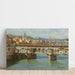 Reproductie van het schilderij Le Ponte Vecchio, Florence - Antonietta Brandeis