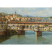 Reproductie van het schilderij Le Ponte Vecchio, Florence - Antonietta Brandeis