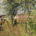 De Lente in Moret - Pierre-Eugène Montzin — weergave van het kunstwerk