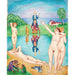 Reproductie van het schilderij Le Retour aux terrains de jeu de la jeunesse - Nils Dardel