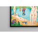 Reproductie van het schilderij Le Retour aux terrains de jeu de la jeunesse - Nils Dardel