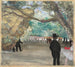 Het Gordijn - Edgar Degas — weergave van het kunstwerk