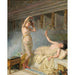 Reproductie van het schilderij Le Ruban bleu - Raffaello Sorbi