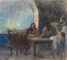 Het Avondmaal in Emmaüs - Jean-Louis Forain — weergave van het kunstwerk
