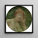 The Telephone - Georg Pauli — framed artwork on a wall