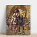 Reproduction of the painting The Triumph of Mordecai - James Tissot