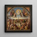 Het Triomf van de Religie in de Kunsten - Johann Friedrich Overbeck — wandpresentatie van het kunstwerk