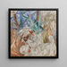 Het Glas - Mikhail Larionov — ingelijst kunstwerk aan de muur