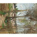 Reproductie van het schilderij Het dorp door de bomen - Camille Pissarro