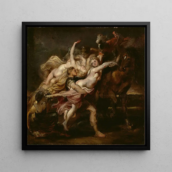 Le Viol des filles de Lévkippos - Peter Paul Rubens
