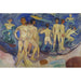 Reproductie van het schilderij Het bad van jonge mannen - Edvard Munch