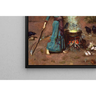 Le cercle magique - John William Waterhouse | Reproduction Tableau Décoration murale affiche copie
