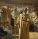 De slangentemmer - Étienne Dinet — weergave van het kunstwerk