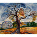 Reproductie van het schilderij De eik - Edvard Munch
