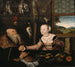 Het ongelijke paar - Lucas Cranach de Oude — weergave van het kunstwerk