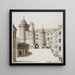 Le grand Châtelet - Alfred Bonnardot — ingelijst kunstwerk aan de muur