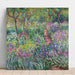 Reproduction of the painting The artist's garden in Giverny - Claude Monet