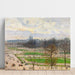 Reproductie van het schilderij Het Jardin des Tuileries op een wintermiddag - Camille Pissarro