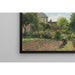 Reproductie van het schilderij Het tuin van de kunstenaars in Eragny - Camille Pissarro
