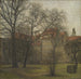 Het paleistuin van de prinsen van Kopenhagen - Svend Hammershøi — weergave van het kunstwerk