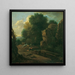 De ochtend - Johann Franz Nepomuk Lauterer — ingelijst kunstwerk aan de muur
