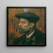 De schilder Theodor Von Hrmann - Theodor Von Hrmann — ingelijst kunstwerk aan de muur