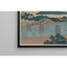 Reproductie van het schilderij De brug Brocart in de provincie Suō - Katsushika Hokusai