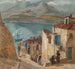 Het haventje van Calvi - Alexandre Jacovleff — weergave van het kunstwerk