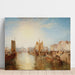Reproductie van het schilderij Het haven van Dieppe - Joseph Mallord William Turner