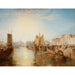 Reproductie van het schilderij Het haven van Dieppe - Joseph Mallord William Turner