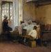 De eerstgeborene - Gaston La Touche — weergave van het kunstwerk