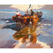 Reproductie van het schilderij De terugkeer van de visserij, strand van Valencia - Joaquín Sorolla