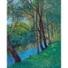 Reproductie van het schilderij De beek van de Au - Alfred Zoff