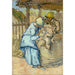Reproduction of the painting The sheep shearer (after Millet) - Vincent van Gogh