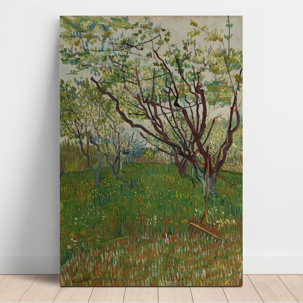 Le verger fleuri - Vincent van Gogh | Reproduction Tableau Décoration murale affiche copie