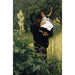 Reproductie van het schilderij De weduwnaar - James Tissot