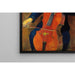 Reproductie van het schilderij De cellist Schneklud - Paul Gauguin