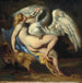 Leda en de zwaan - Théodore Géricault — weergave van het kunstwerk