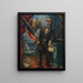Platform Hayes voor een gezonde munt - Lenna Dimock Glackens — ingelijst kunstwerk aan de muur