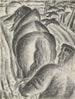 Landbouwschilderij met ploeg en trekpaard - Leo Gestel — weergave van het kunstwerk