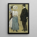 Conversation sur le boulevard de Scheveningen - Leo Gestel — ingelijst kunstwerk aan de muur