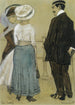 Conversation sur le boulevard de Scheveningen - Leo Gestel — weergave van het kunstwerk