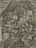 Bergdorpje in Italiaanse bergen - Leo Gestel — weergave van het kunstwerk